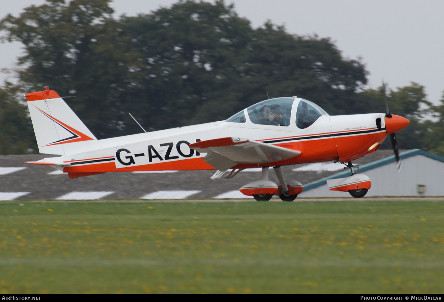 Aircraft Photo of G-AZOA | Bolkow BO-209 Monsun | AirHistory.net #389609
