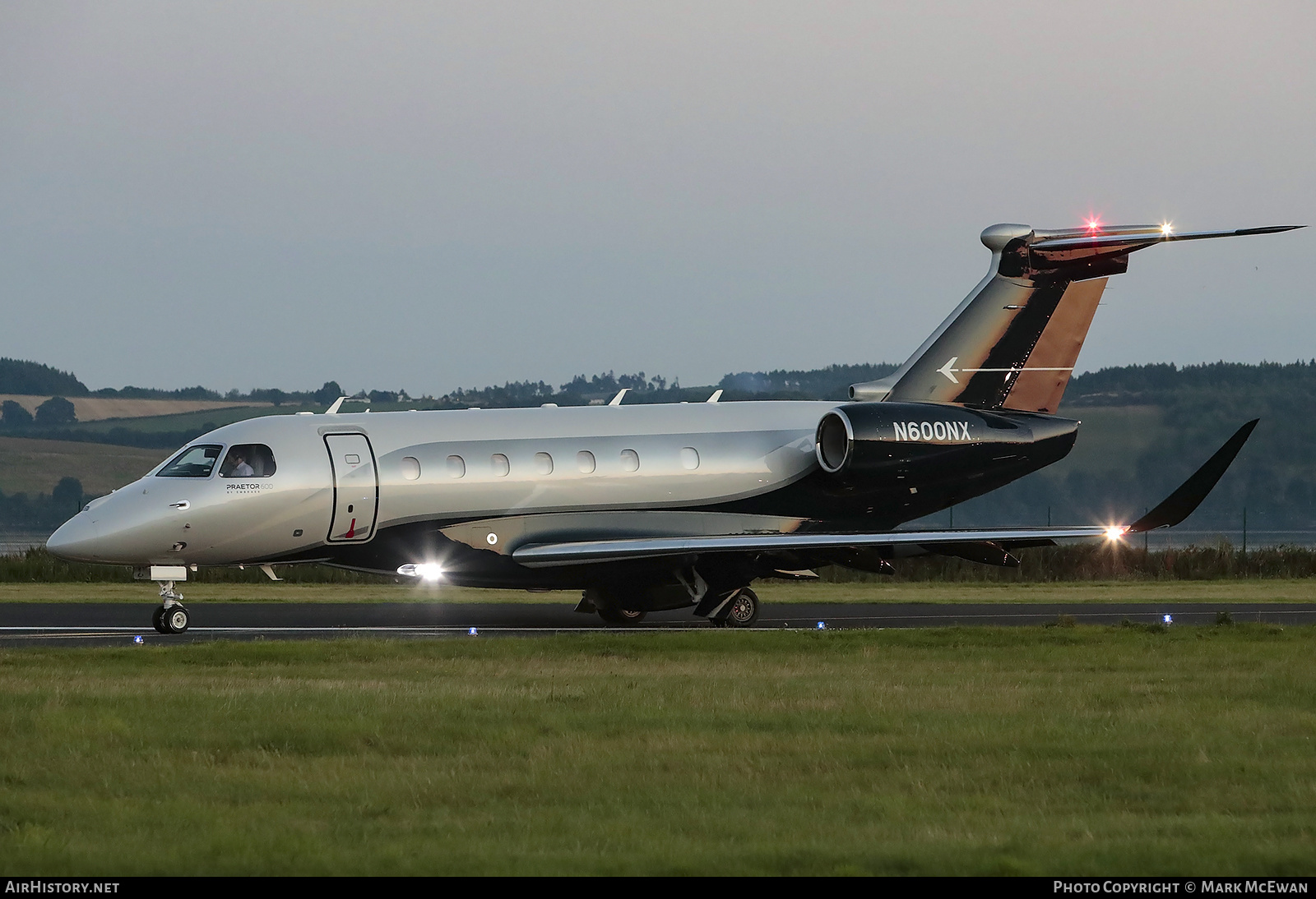 Aircraft Photo of N600NX | Embraer EMB-550 Praetor 600 | AirHistory.net #389610