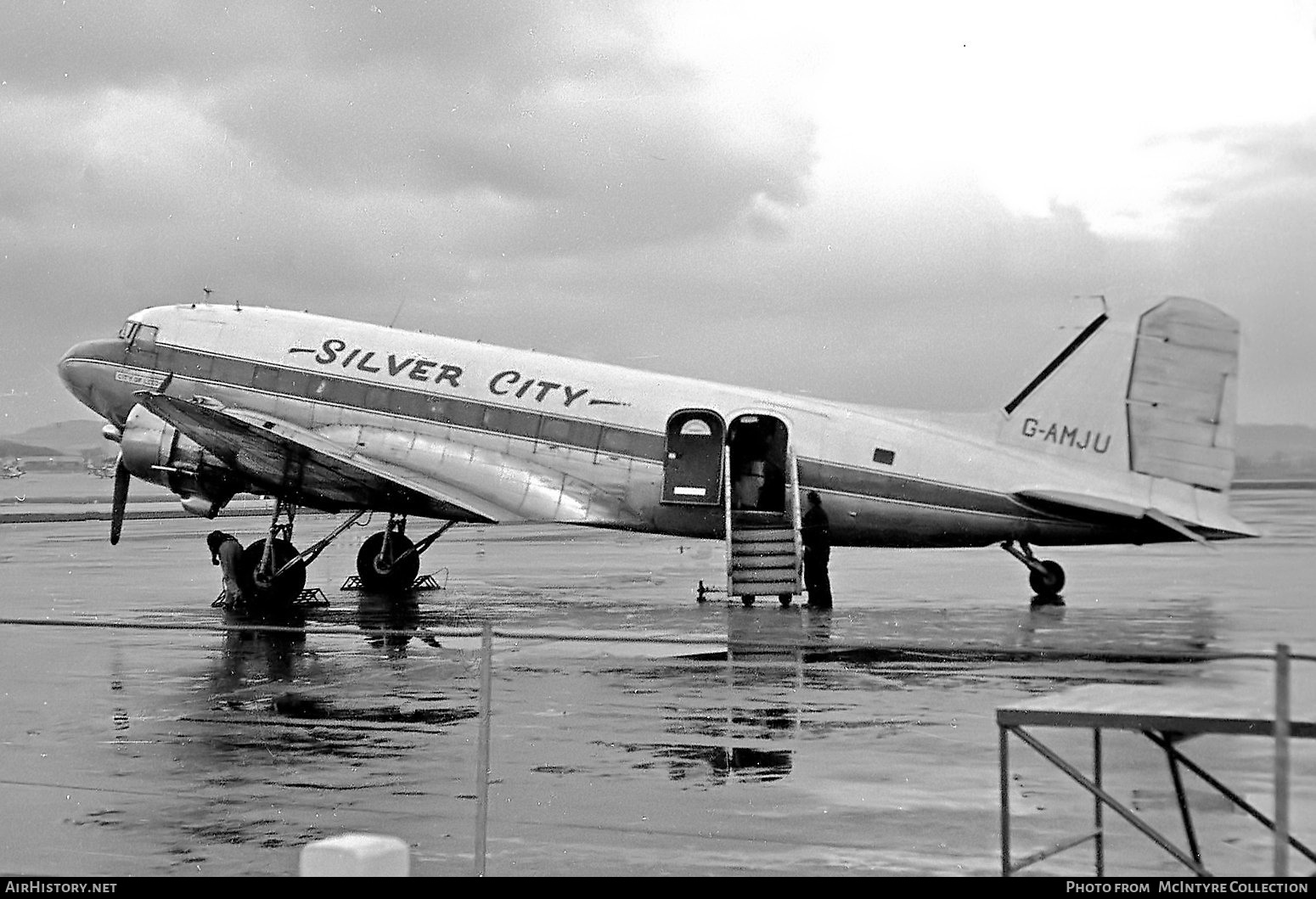 Aircraft Photo of G-AMJU | Douglas C-47B Skytrain | Silver City Airways | AirHistory.net #389618