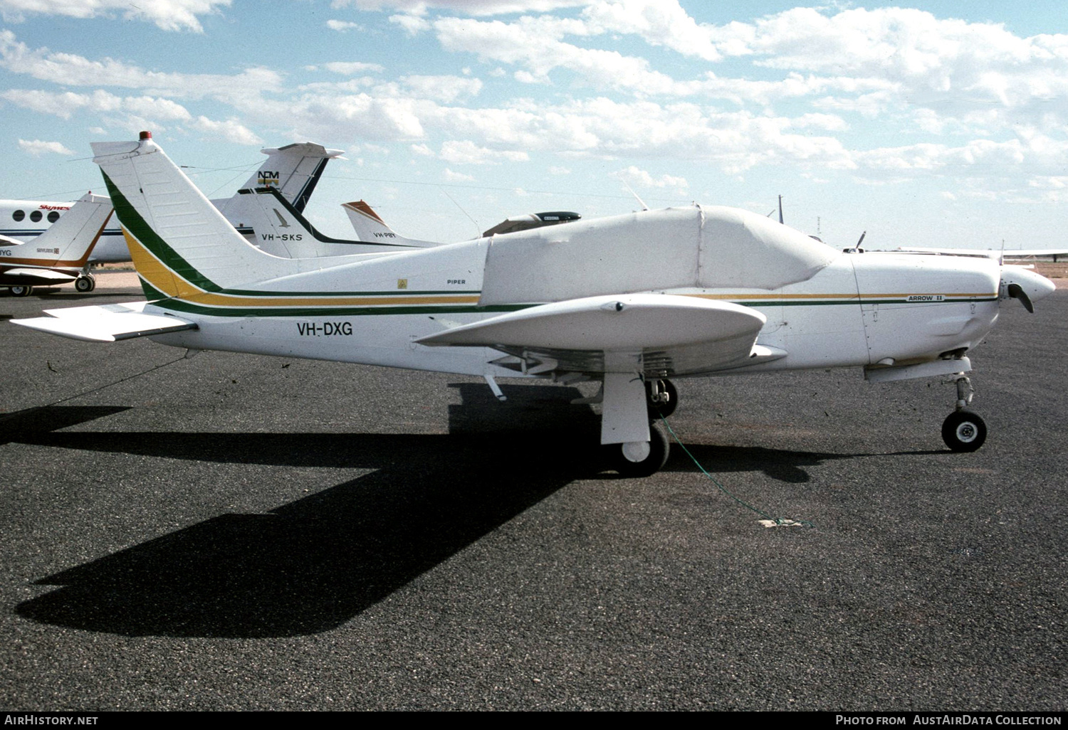 Aircraft Photo of VH-DXG | Piper PA-28R-200 Cherokee Arrow II | AirHistory.net #389627