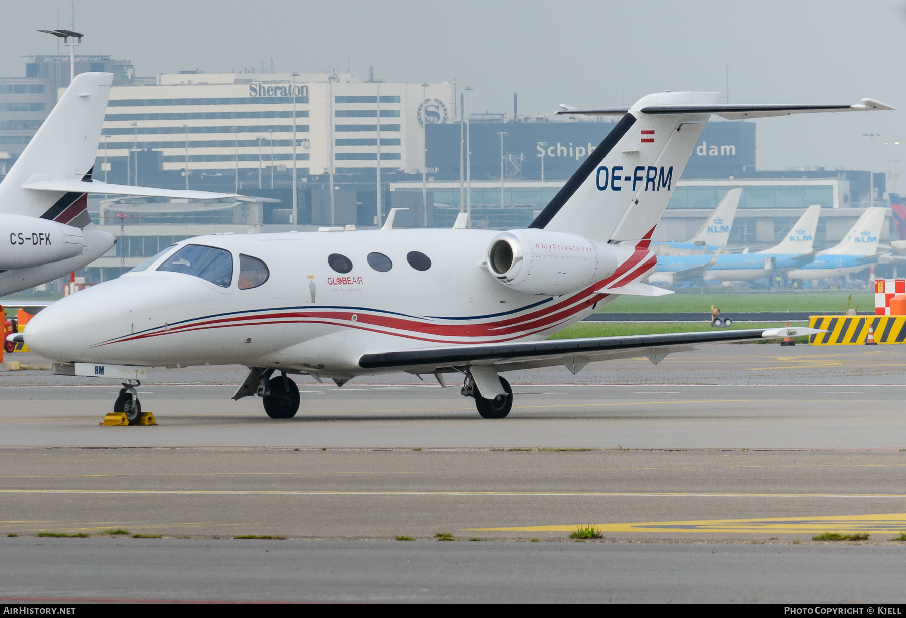 Aircraft Photo of OE-FRM | Cessna 510 Citation Mustang | GlobeAir | AirHistory.net #389652