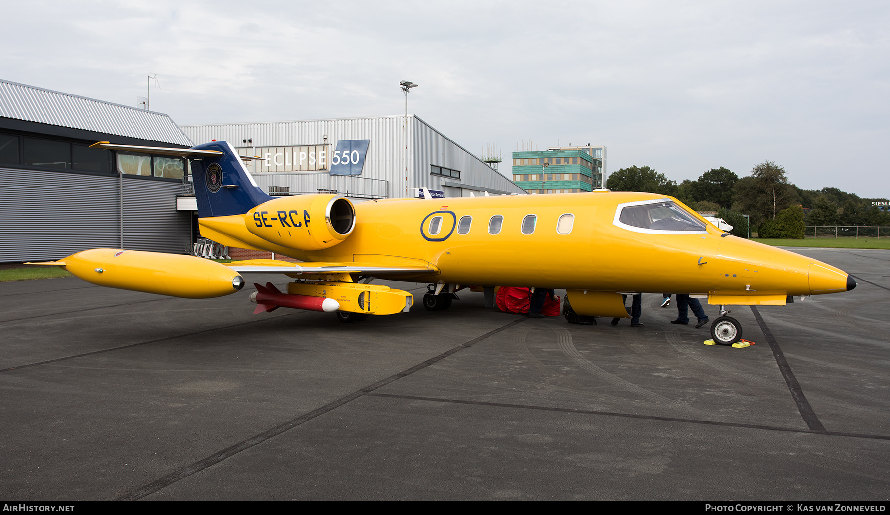 Aircraft Photo of SE-RCA | Gates Learjet 35A | Saab Technologies | AirHistory.net #389653