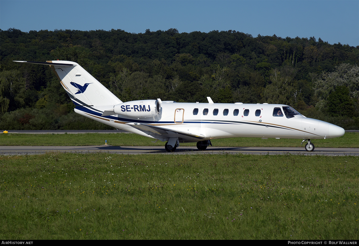 Aircraft Photo of SE-RMJ | Cessna 525B CitationJet CJ3 | Hummingbird Aviation Services | AirHistory.net #389665