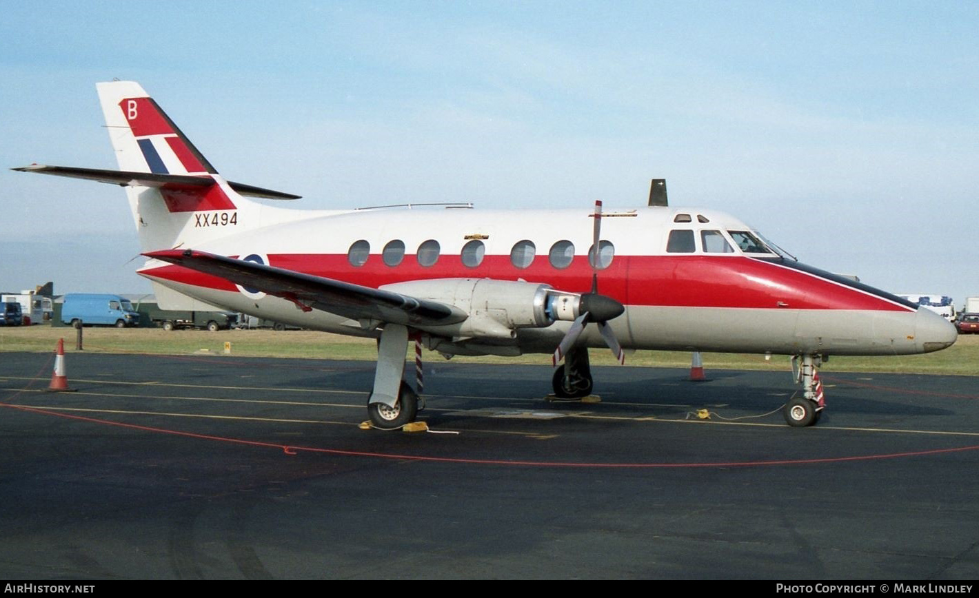 Aircraft Photo of XX494 | Scottish Aviation HP-137 Jetstream T1 | UK - Air Force | AirHistory.net #389670