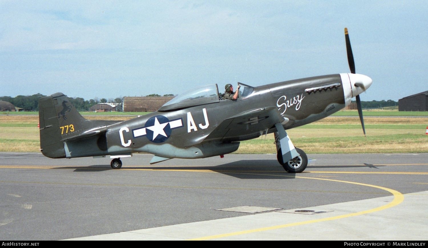 Aircraft Photo of G-SUSY / 773 | North American P-51D Mustang | USA - Air Force | AirHistory.net #389674