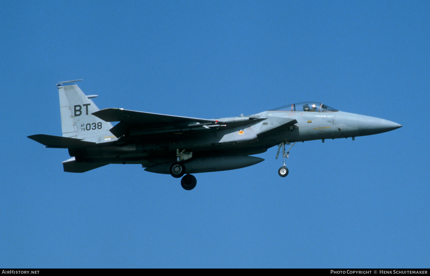 Aircraft Photo of 79-0038 / AF79-038 | McDonnell Douglas F-15C Eagle | USA - Air Force | AirHistory.net #389680