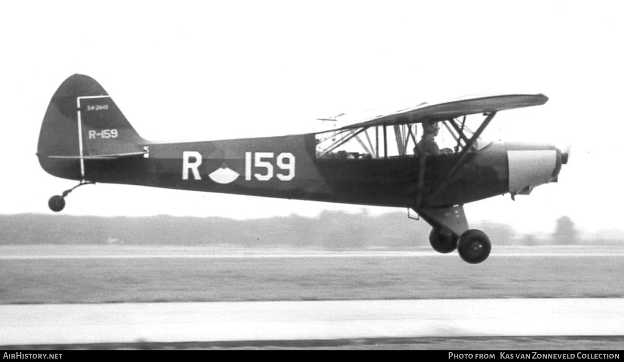 Aircraft Photo of R-159 | Piper L-21B Super Cub | Netherlands - Air Force | AirHistory.net #389684