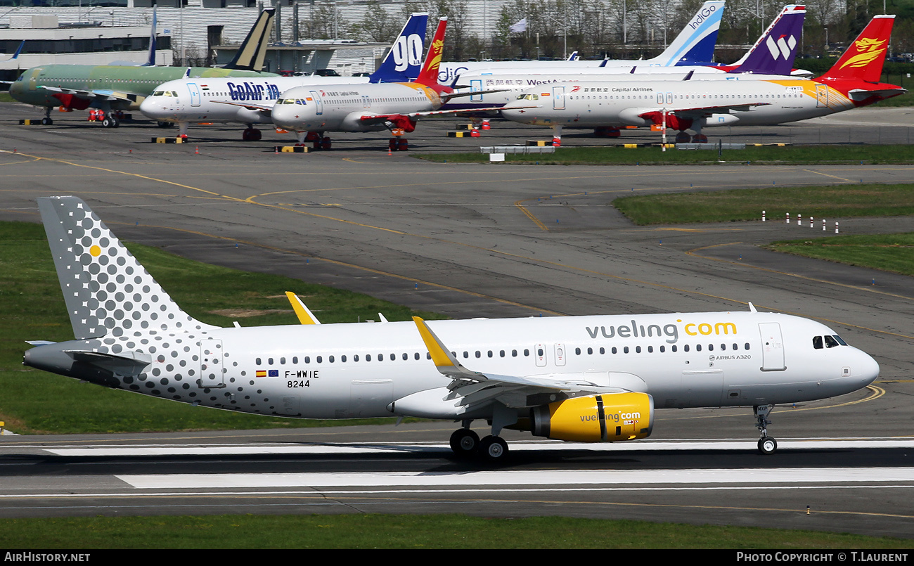 Aircraft Photo of F-WWIE | Airbus A320-232 | Vueling Airlines | AirHistory.net #389696