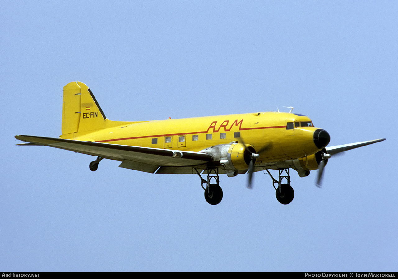 Aircraft Photo of EC-FIN | Douglas C-47A Skytrain | ARM Palfe | AirHistory.net #389698