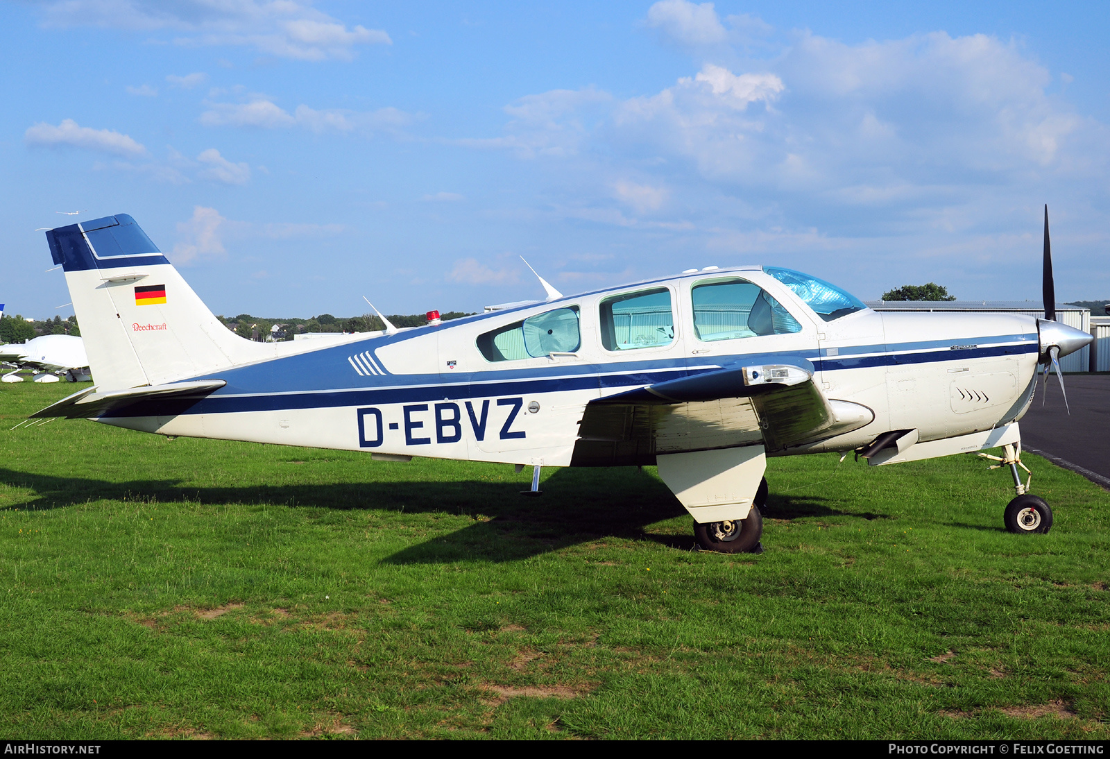 Aircraft Photo of D-EBVZ | Beech F33A Bonanza | AirHistory.net #389707