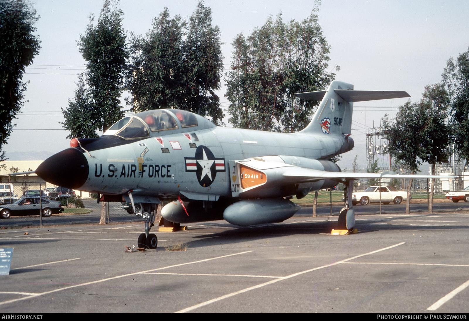 Aircraft Photo of 59-0418 / 90418 | McDonnell F-101B Voodoo | USA - Air Force | AirHistory.net #389715