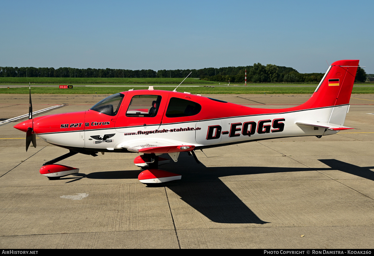 Aircraft Photo of D-EQGS | Cirrus SR-22T G3 | Flugschule Stahnke | AirHistory.net #389728
