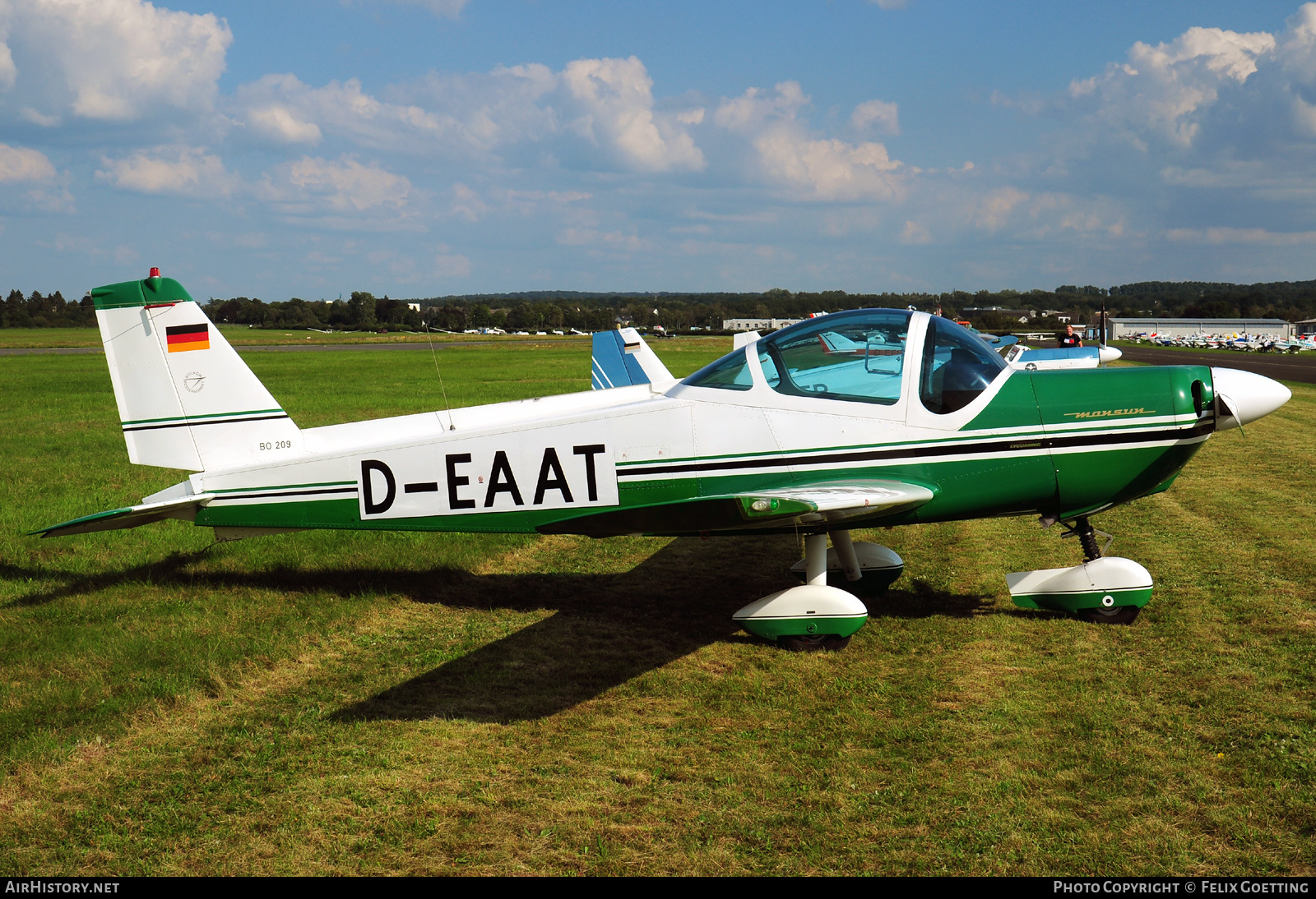 Aircraft Photo of D-EAAT | Bolkow BO-209 Monsun 150FF | AirHistory.net #389734