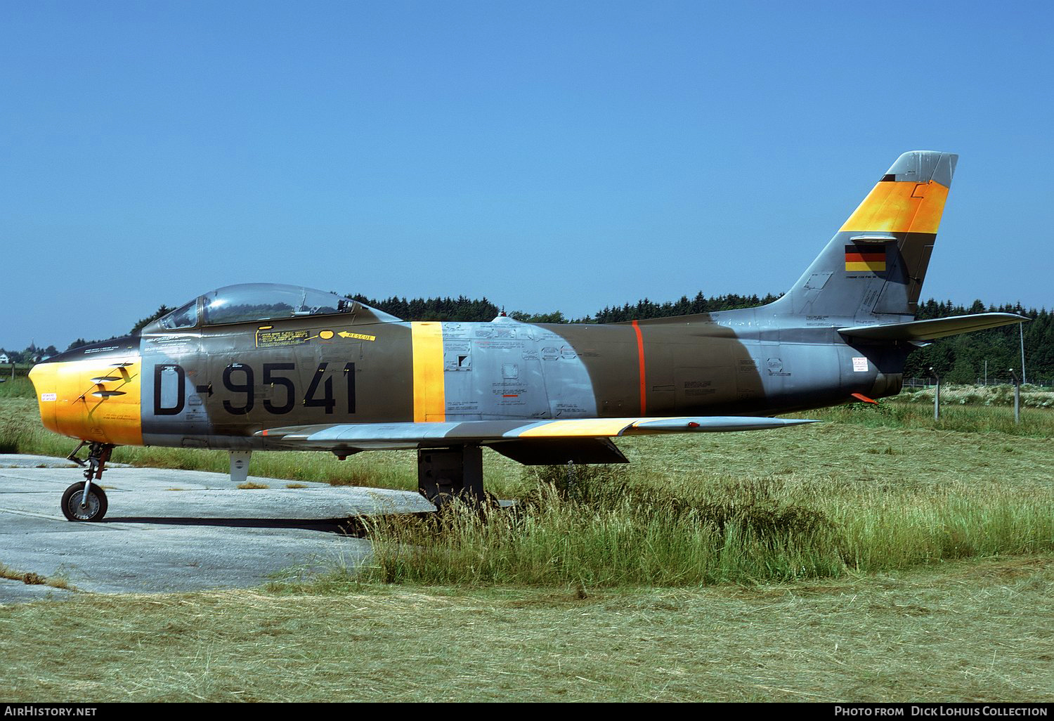 Aircraft Photo of D-9541 | Canadair CL-13B Sabre 6 | Germany - Air Force | AirHistory.net #389758