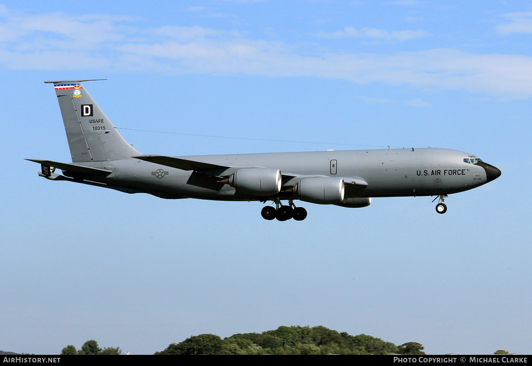 Aircraft Photo of 61-0315 / 10315 | Boeing KC-135R Stratotanker | USA - Air Force | AirHistory.net #389761