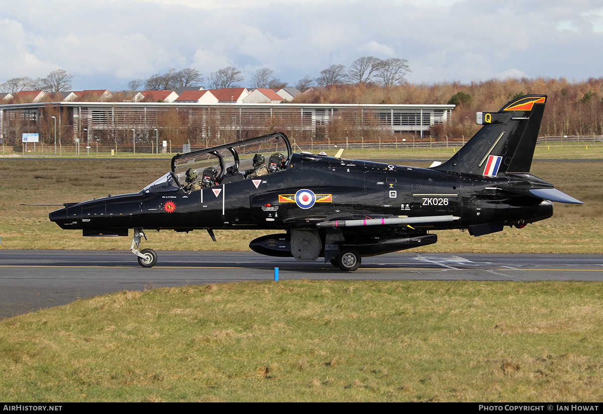 Aircraft Photo of ZK026 | BAE Systems Hawk T2 | UK - Air Force | AirHistory.net #389766