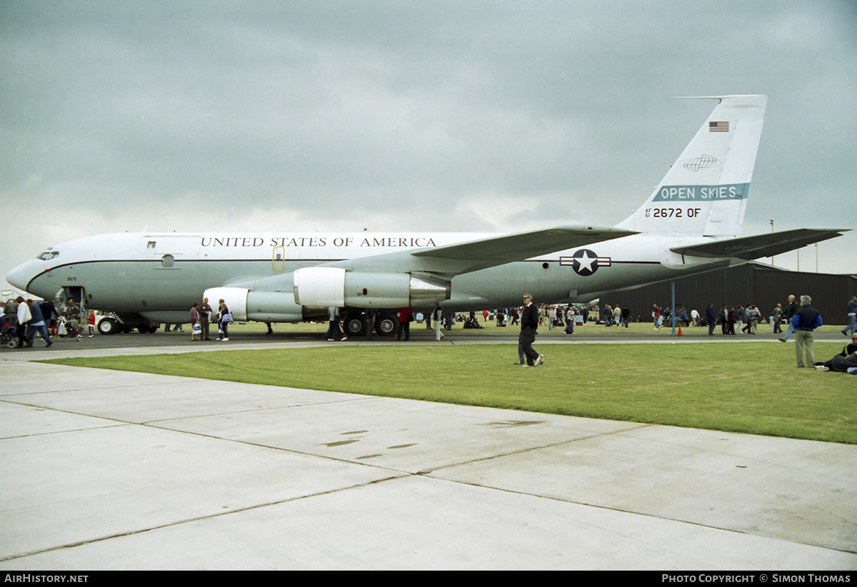 Aircraft Photo of 61-2672 / AF61-2672 | Boeing OC-135B | USA - Air Force | AirHistory.net #389768