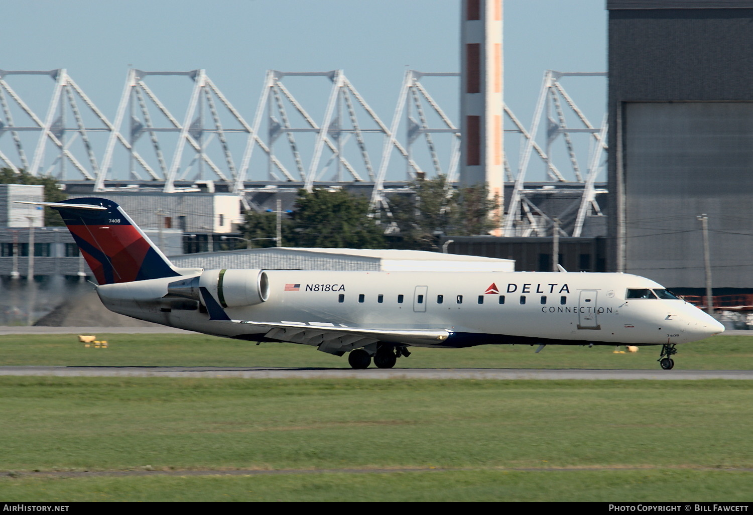 Aircraft Photo of N818CA | Bombardier CRJ-100ER (CL-600-2B19) | Delta Connection | AirHistory.net #389822