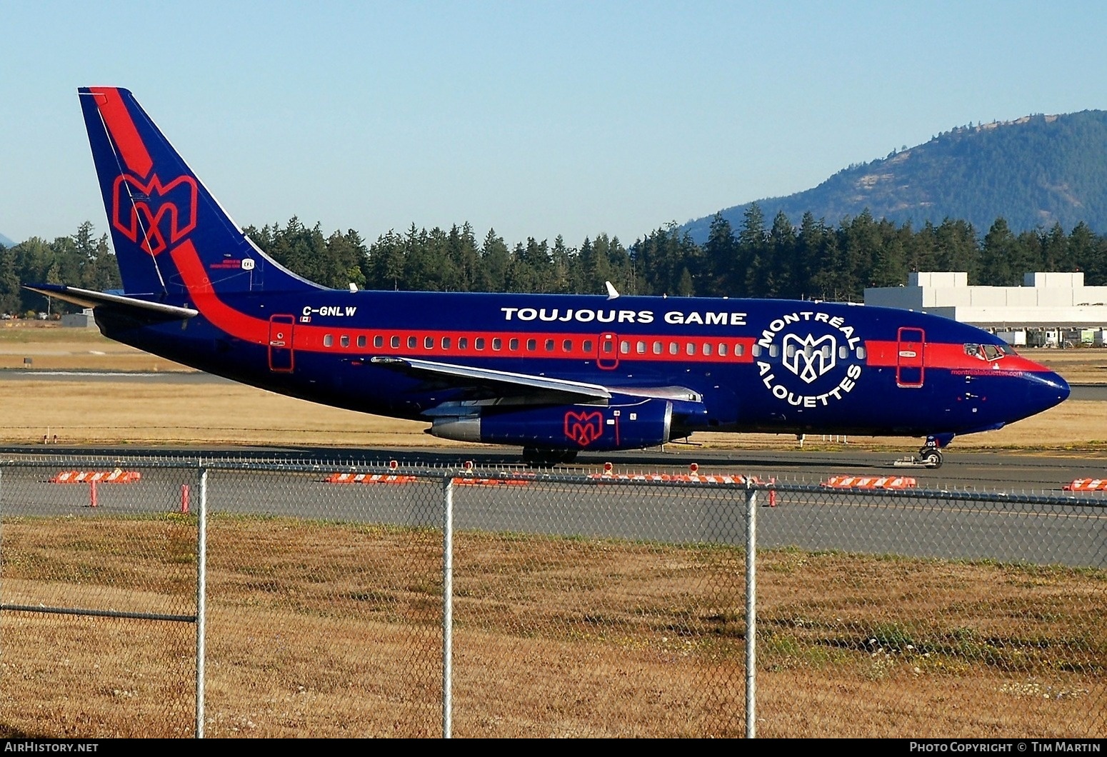 Aircraft Photo of C-GNLW | Boeing 737-2R4C/Adv | Nolinor Aviation | AirHistory.net #389829