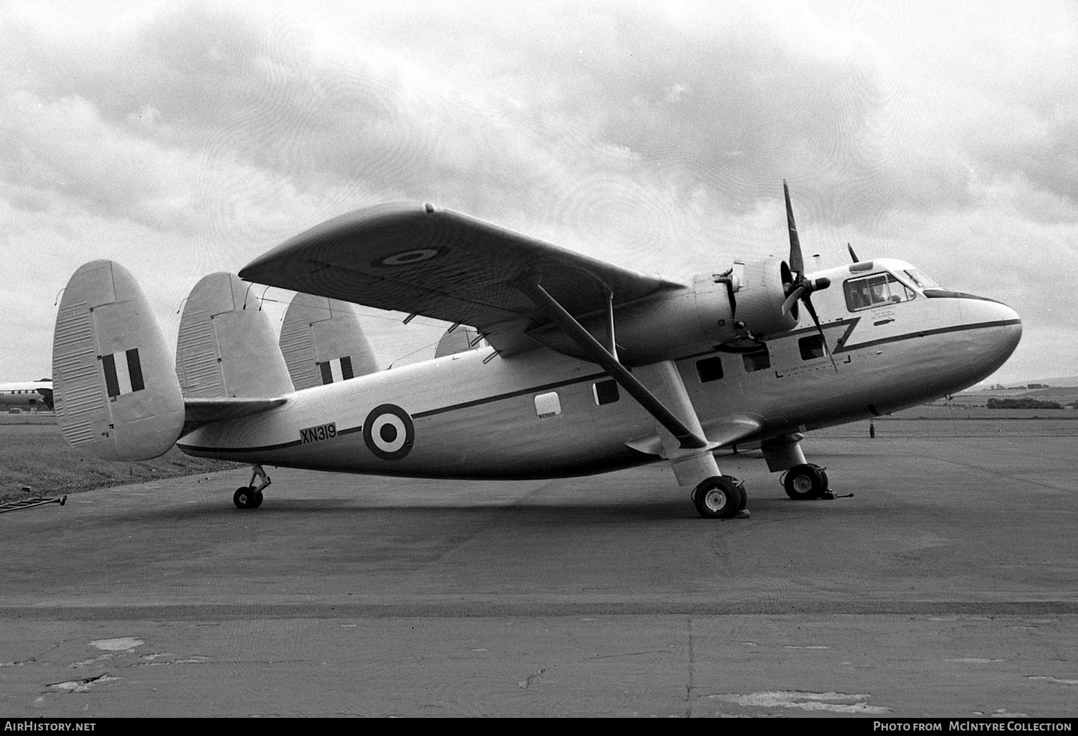 Aircraft Photo of XN319 | Scottish Aviation Twin Pioneer CC.2 | UK - Air Force | AirHistory.net #389832
