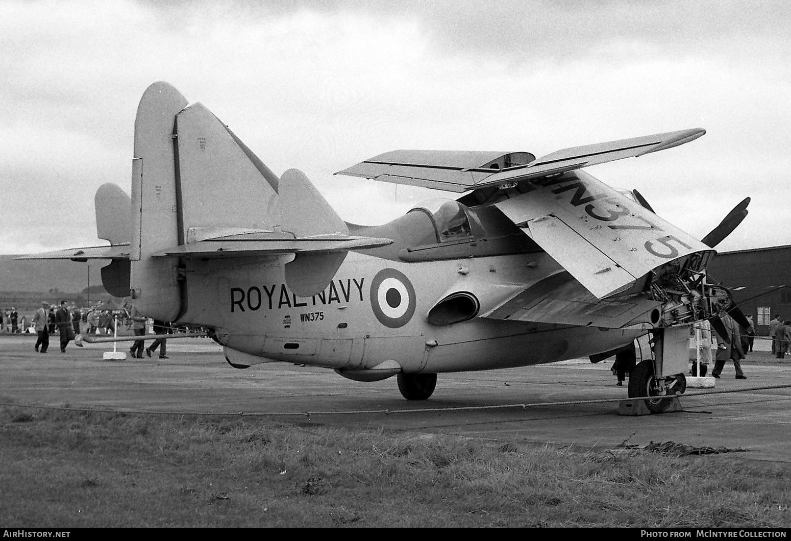 Aircraft Photo of WN375 | Fairey Gannet AS.1 | UK - Navy | AirHistory.net #389833