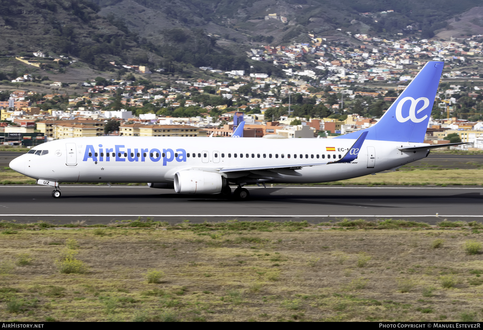 Aircraft Photo of EC-MUZ | Boeing 737-800 | Air Europa | AirHistory.net #389847