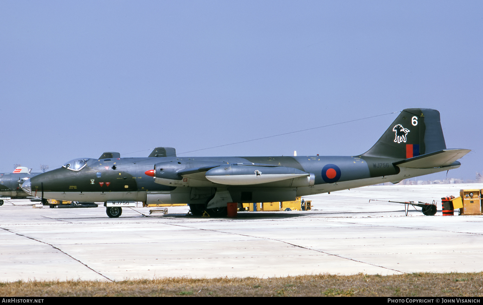 Aircraft Photo of WJ756 | English Electric Canberra E15 | UK - Air Force | AirHistory.net #389849