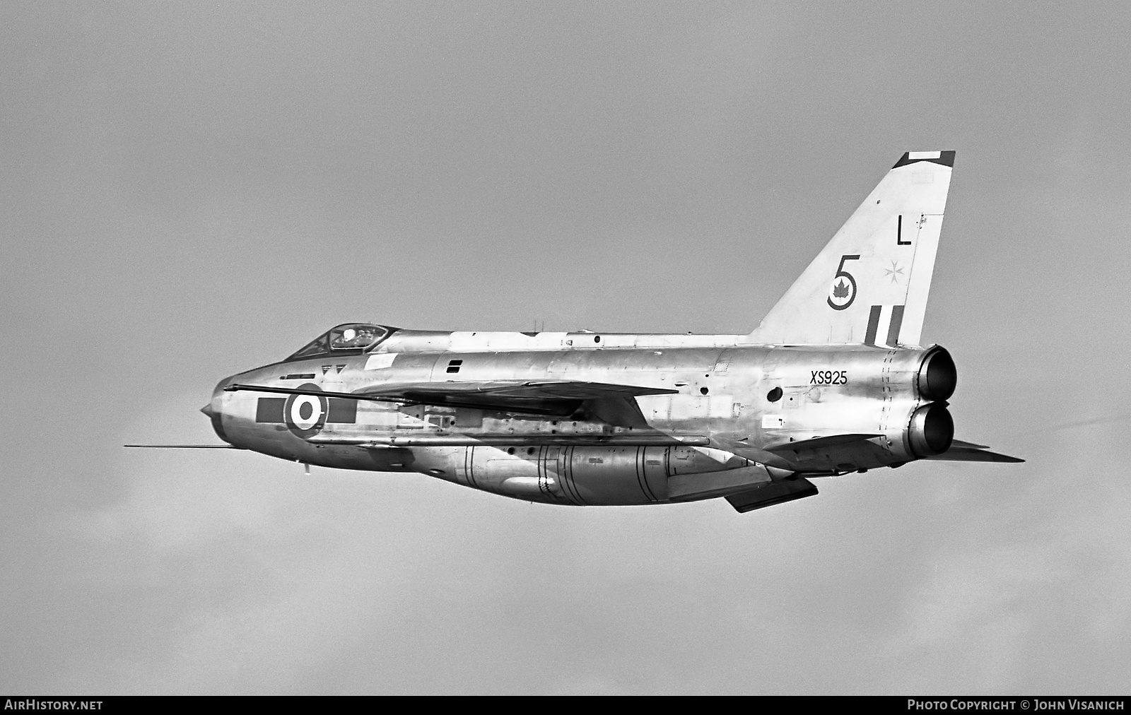 Aircraft Photo of XS925 | English Electric Lightning F6 | UK - Air Force | AirHistory.net #389853