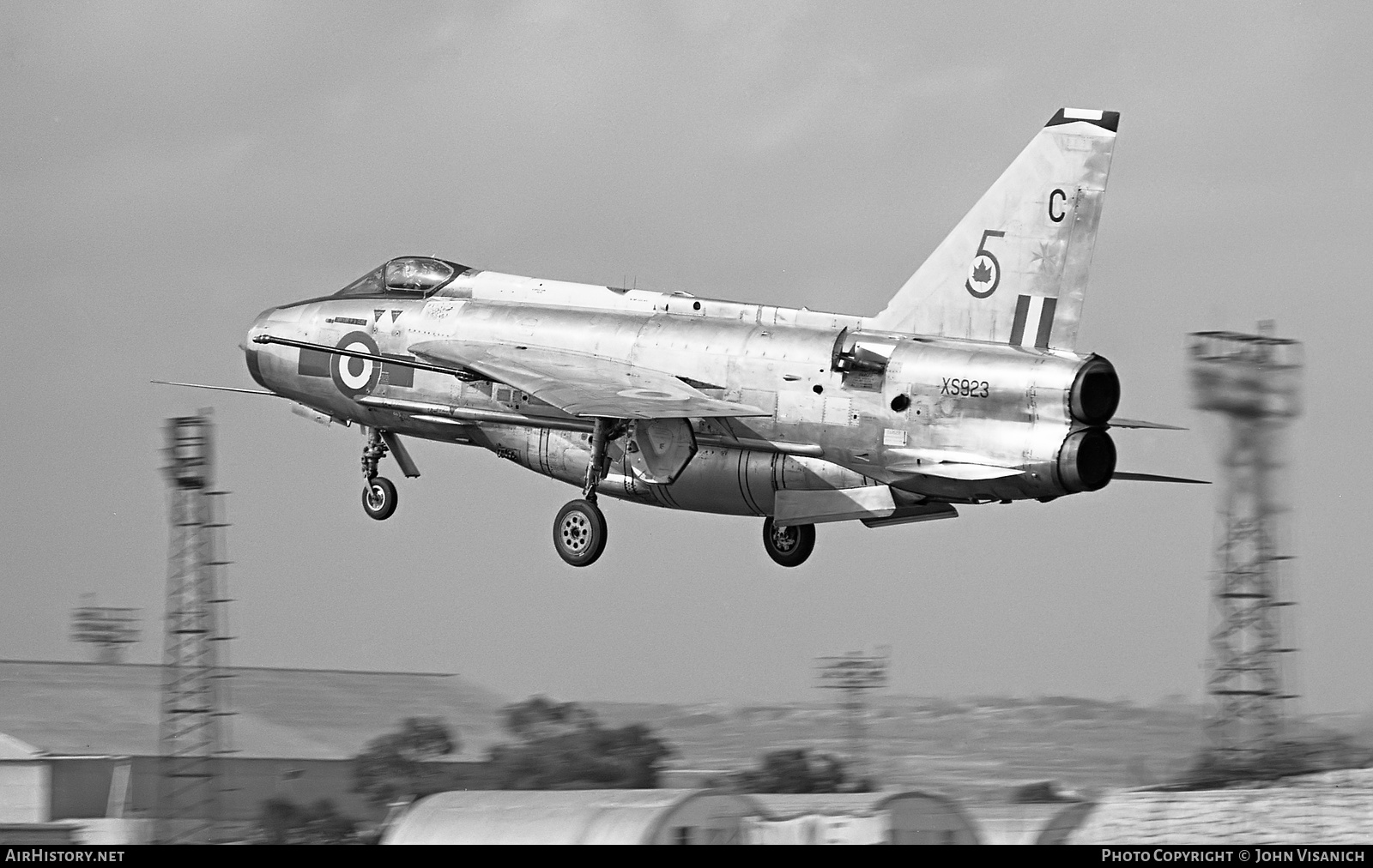 Aircraft Photo of XS923 | English Electric Lightning F6 | UK - Air Force | AirHistory.net #389855