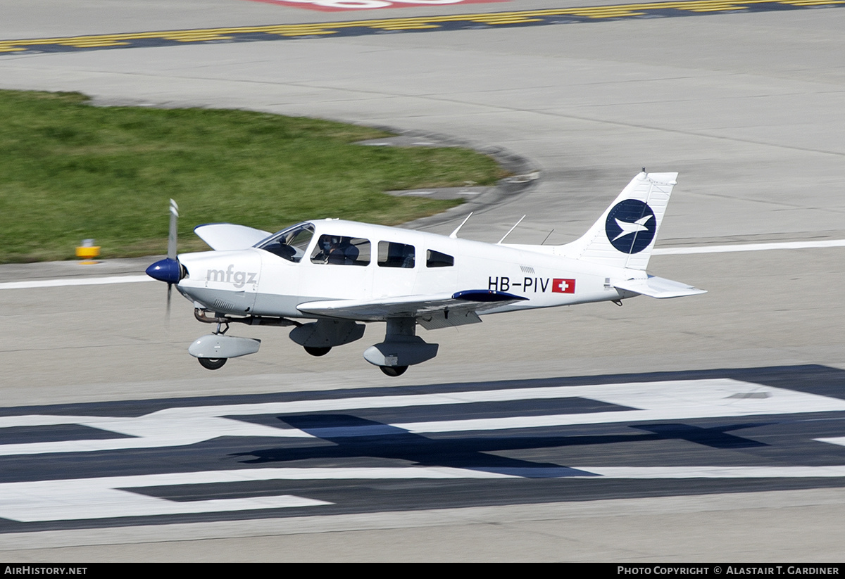 Aircraft Photo of HB-PIV | Piper PA-28-181 Archer II | MFGZ - Motorfluggruppe Zürich | AirHistory.net #389860