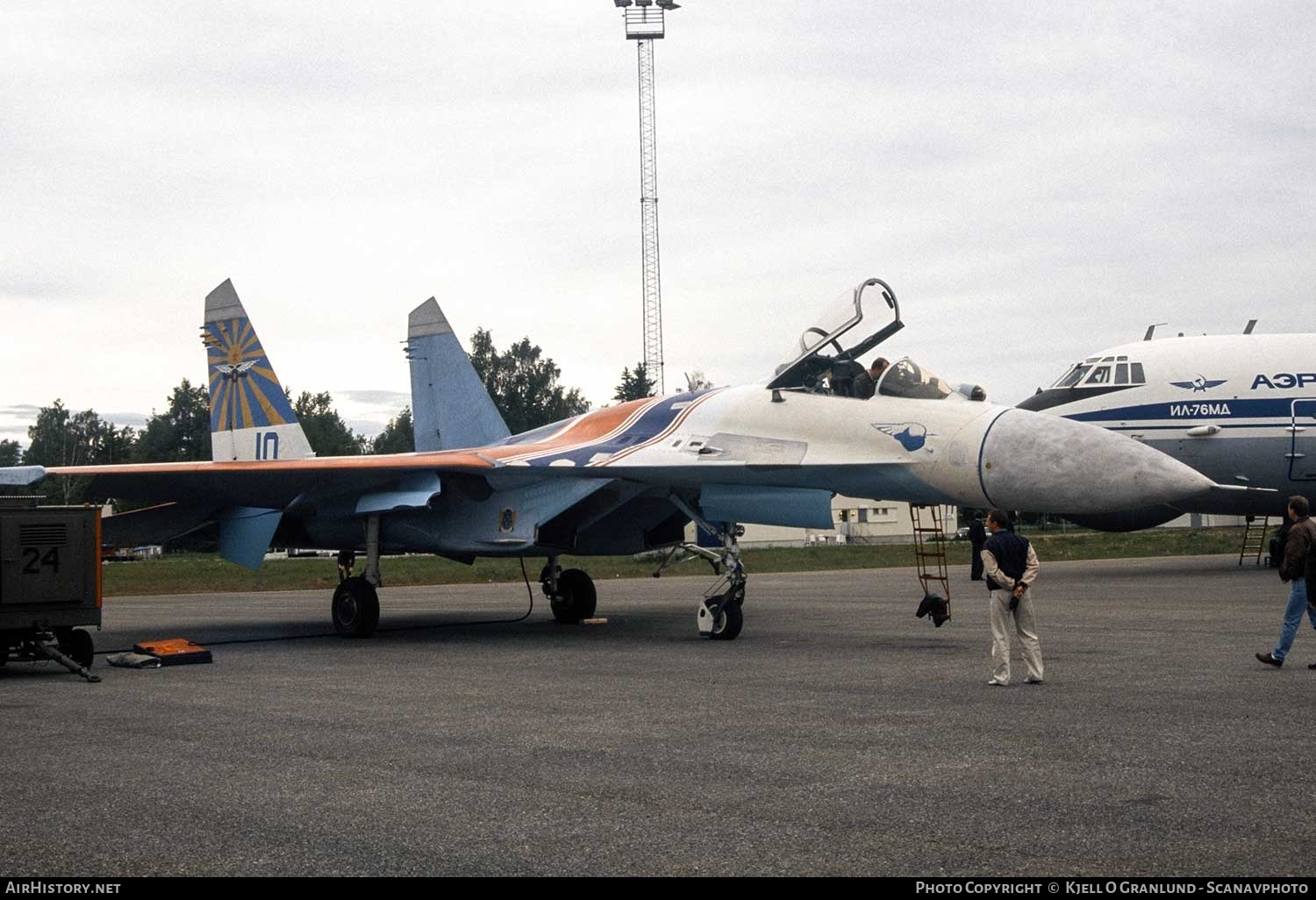 Aircraft Photo of 10 blue | Sukhoi Su-27 | Russia - Air Force | AirHistory.net #389886