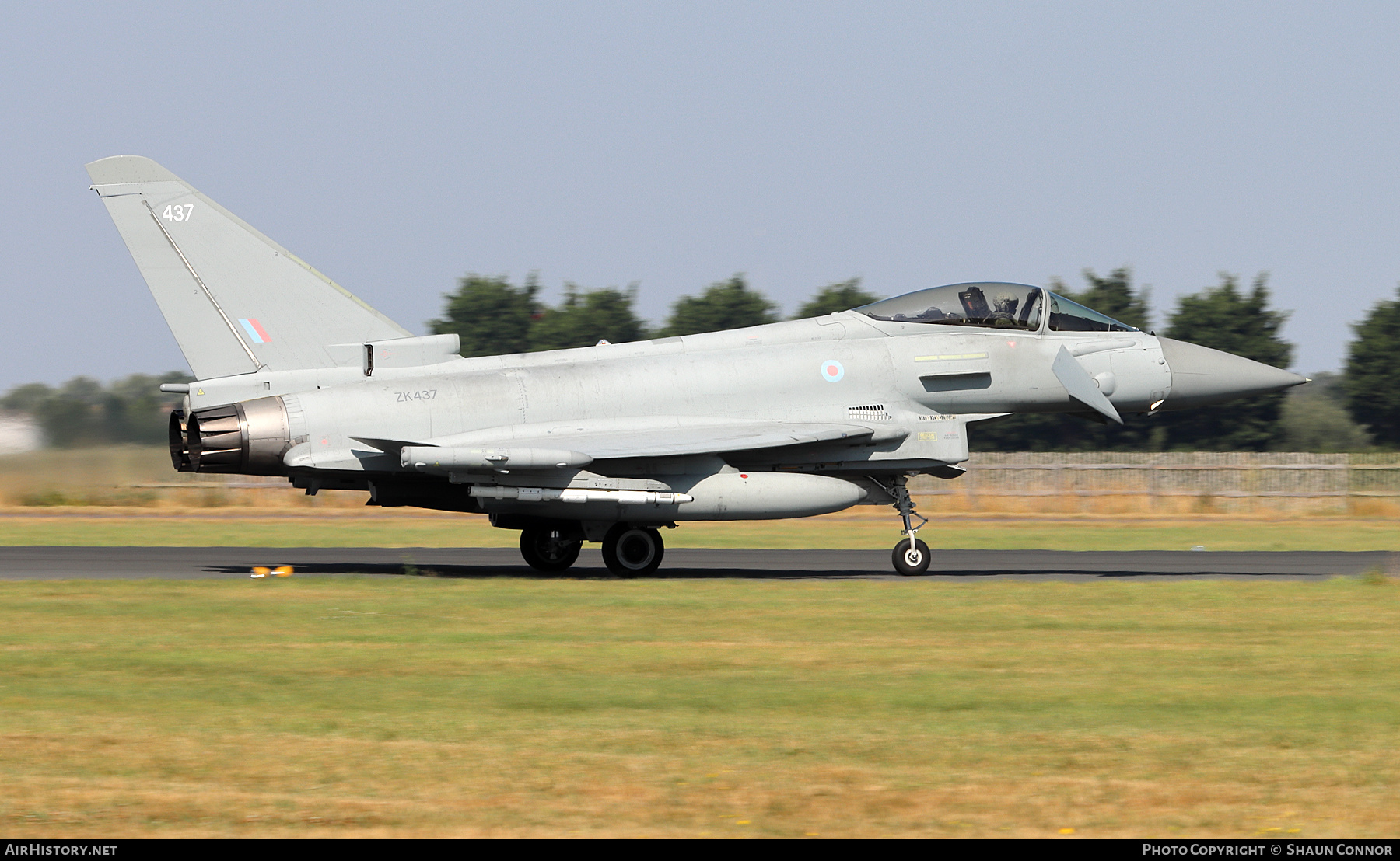 Aircraft Photo of ZK437 | Eurofighter EF-2000 Typhoon FGR4 | UK - Air Force | AirHistory.net #389892