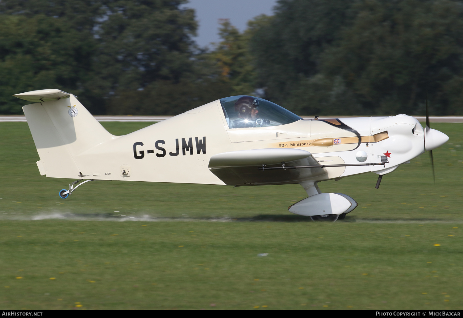 Aircraft Photo of G-SJMW | Spacek SD-1 Minisport | AirHistory.net #389915