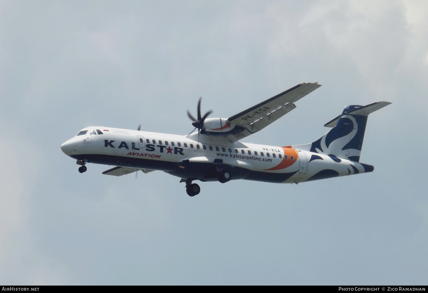 Aircraft Photo of PK-KSA | ATR ATR-72-600 (ATR-72-212A) | KalStar Aviation | AirHistory.net #389917