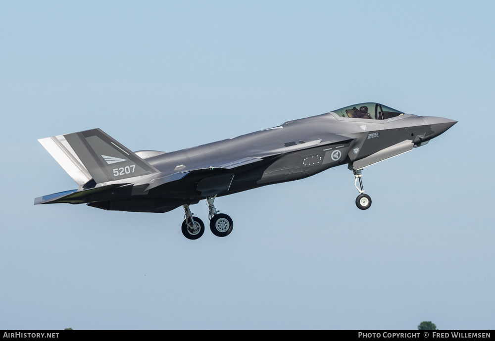 Aircraft Photo of 5207 | Lockheed Martin F-35A Lightning II | Norway - Air Force | AirHistory.net #389919