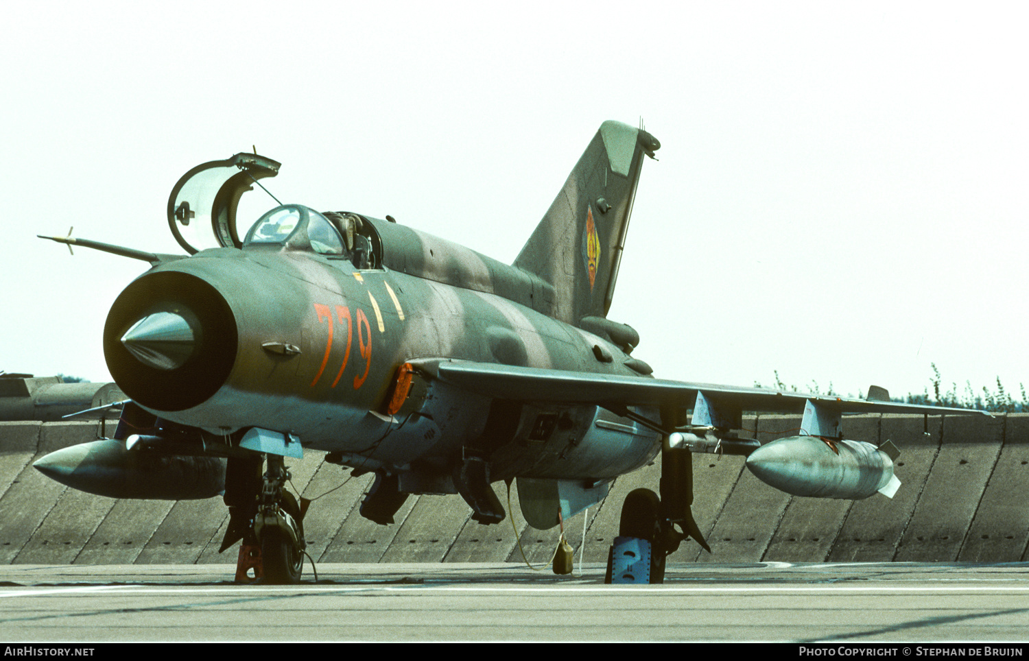 Aircraft Photo of 779 | Mikoyan-Gurevich MiG-21MF-75 | East Germany - Air Force | AirHistory.net #389923