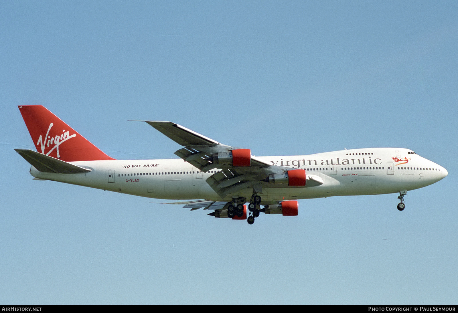 Aircraft Photo of G-VLAX | Boeing 747-238B | Virgin Atlantic Airways | AirHistory.net #389927