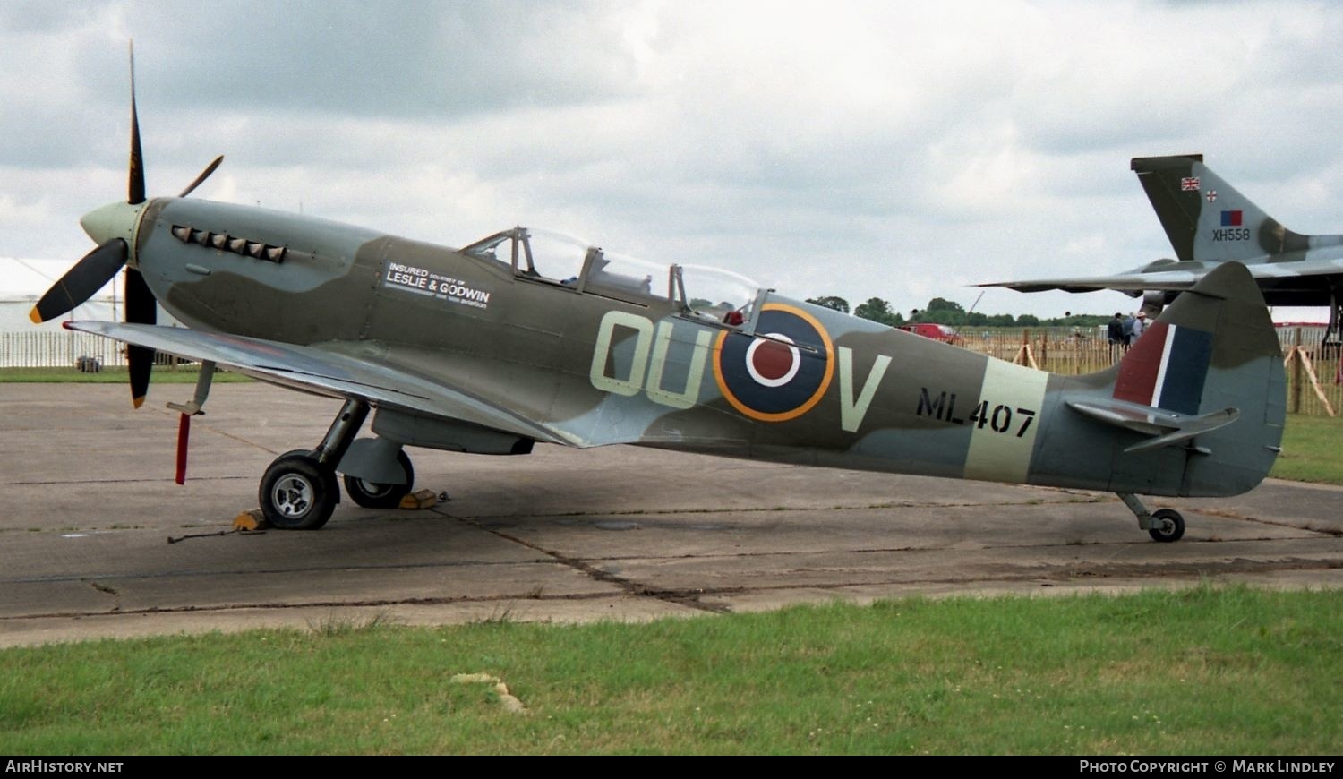 Aircraft Photo of G-LFIX / ML407 | Supermarine 509 Spitfire T9 | UK - Air Force | AirHistory.net #389948
