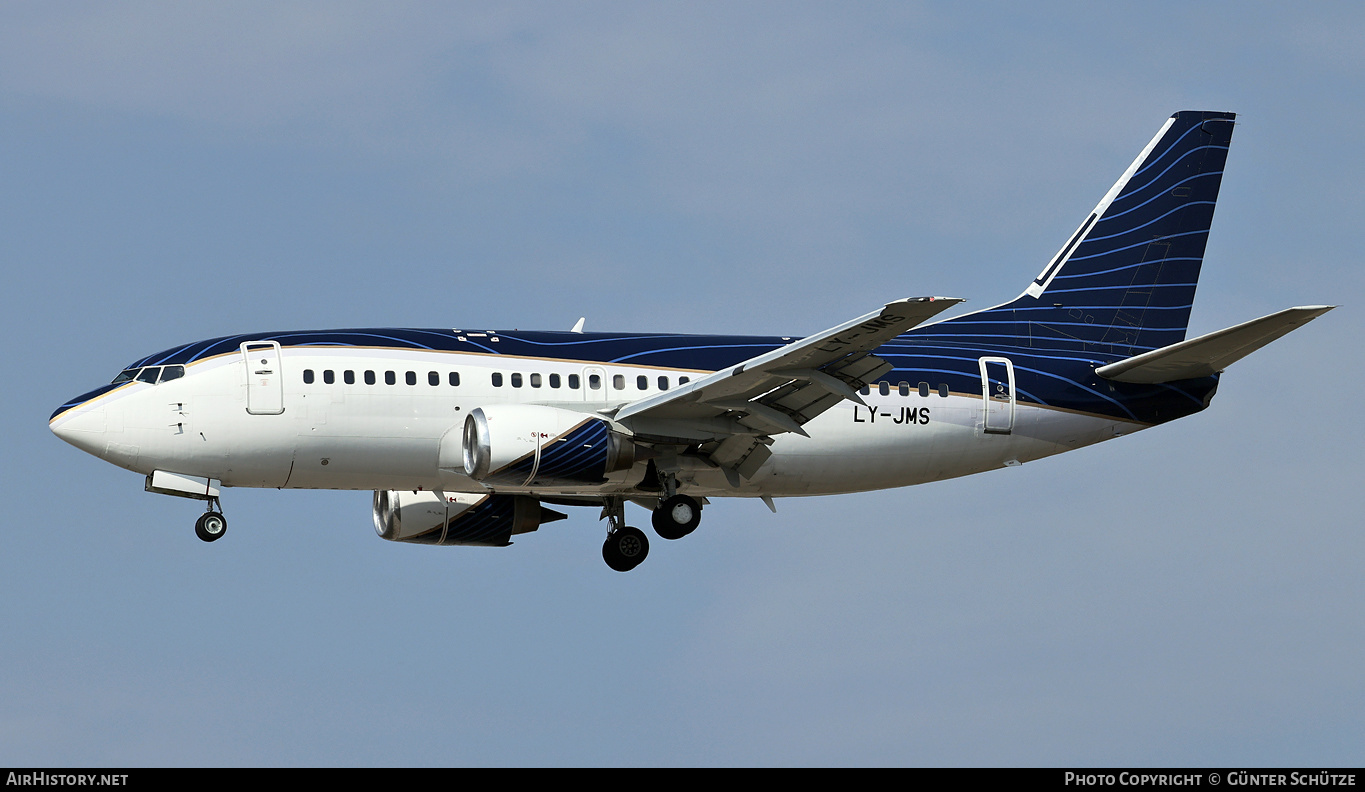 Aircraft Photo of LY-JMS | Boeing 737-522 | AirHistory.net #389953