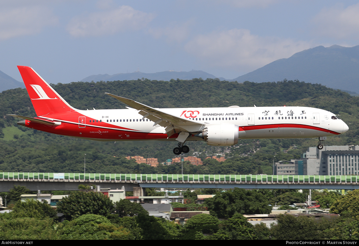 Aircraft Photo of B-1111 | Boeing 787-9 Dreamliner | Shanghai Airlines | AirHistory.net #389986