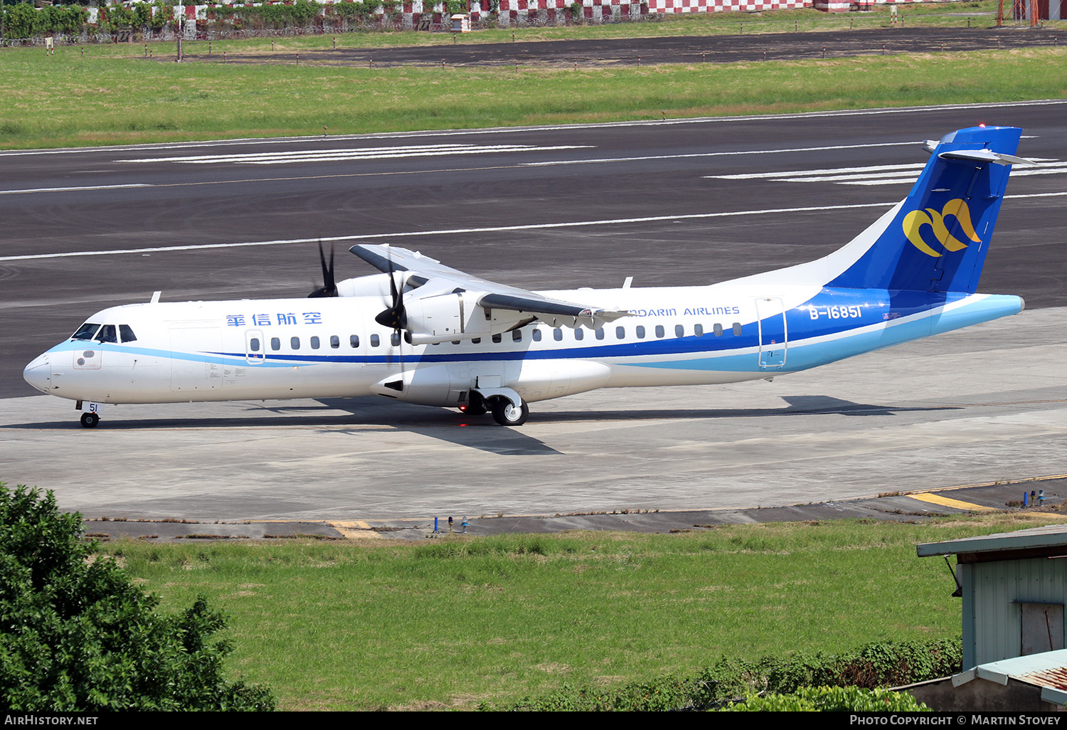 Aircraft Photo of B-16851 | ATR ATR-72-600 (ATR-72-212A) | Mandarin Airlines | AirHistory.net #389988