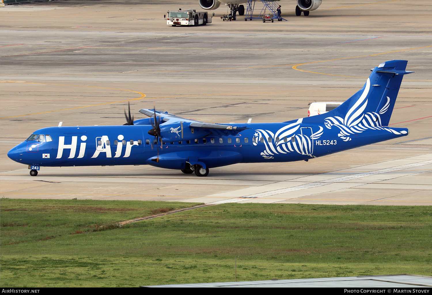 Aircraft Photo of HL5243 | ATR ATR-72-500 (ATR-72-212A) | Hi Air | AirHistory.net #390002