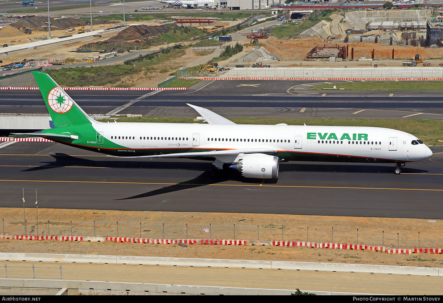 Aircraft Photo of B-17803 | Boeing 787-10 Dreamliner | EVA Air | AirHistory.net #390013