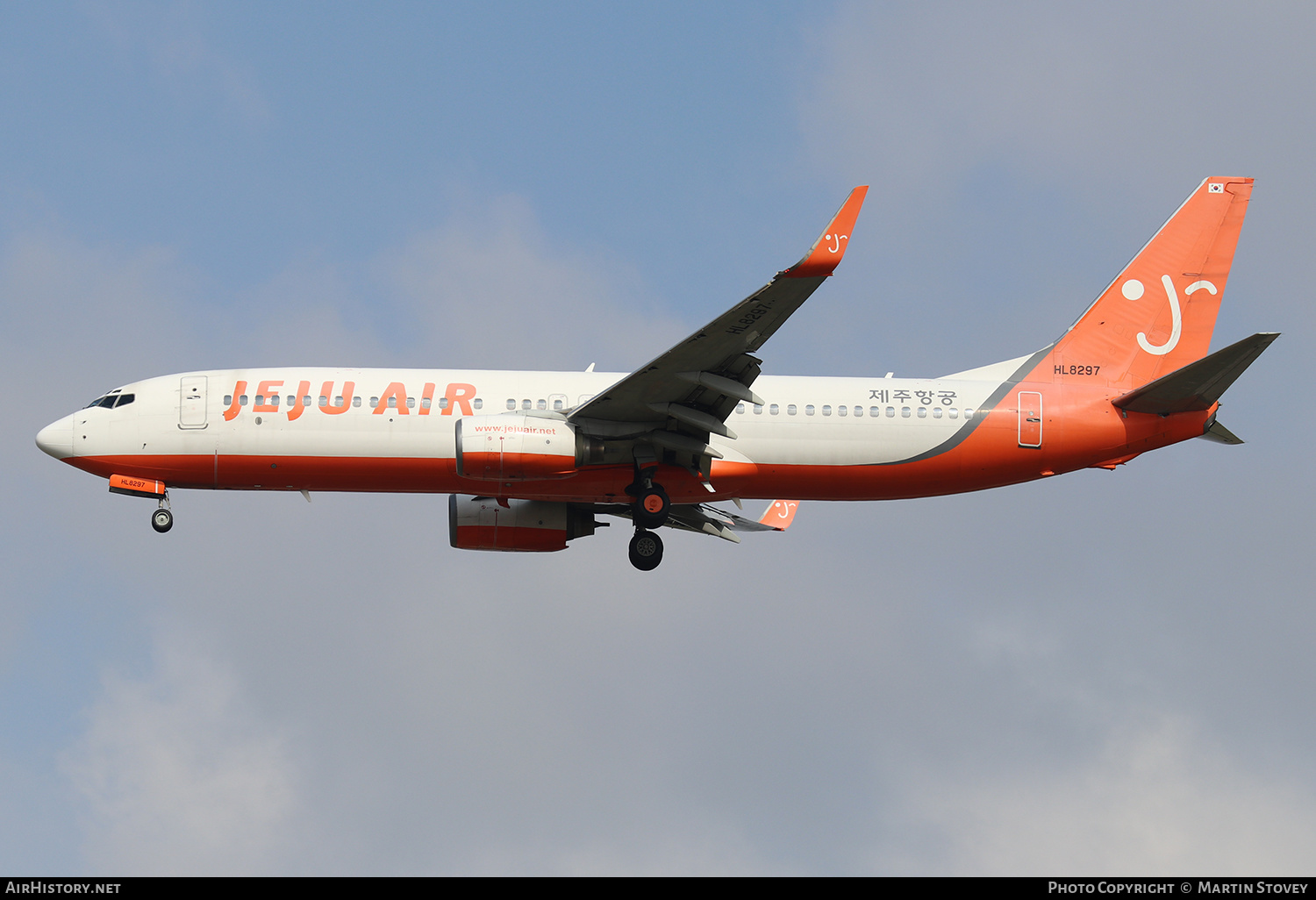 Aircraft Photo of HL8297 | Boeing 737-83N | Jeju Air | AirHistory.net #390015
