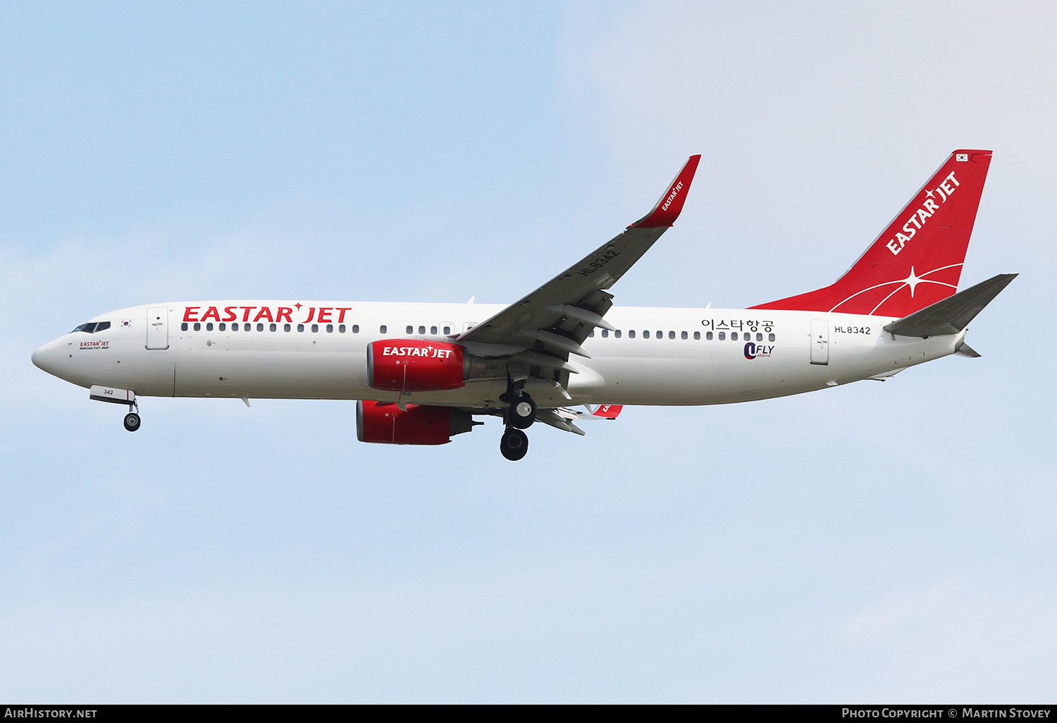 Aircraft Photo of HL8342 | Boeing 737-8KN | Eastar Jet | AirHistory.net #390019