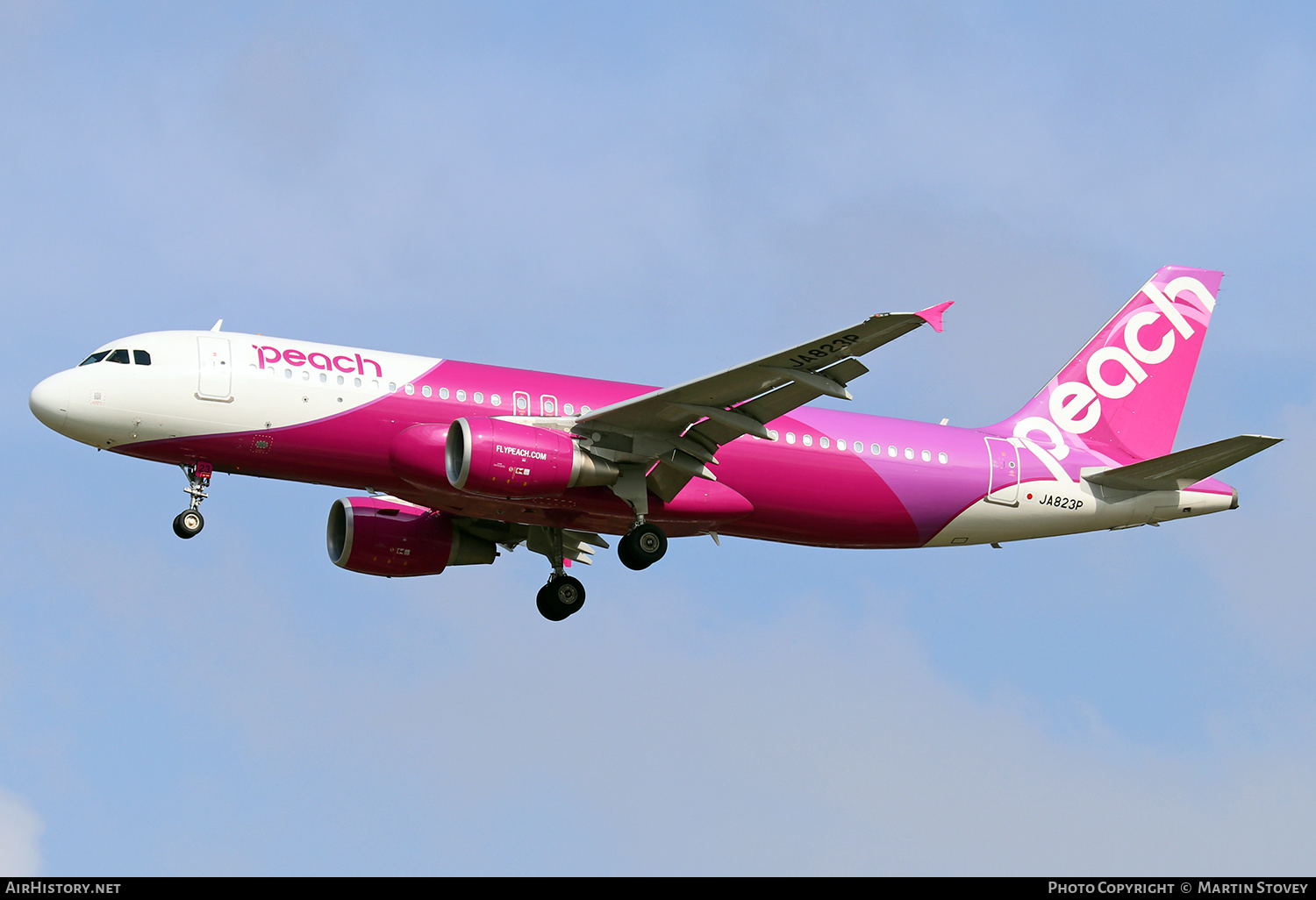 Aircraft Photo of JA823P | Airbus A320-214 | Peach Aviation | AirHistory.net #390021