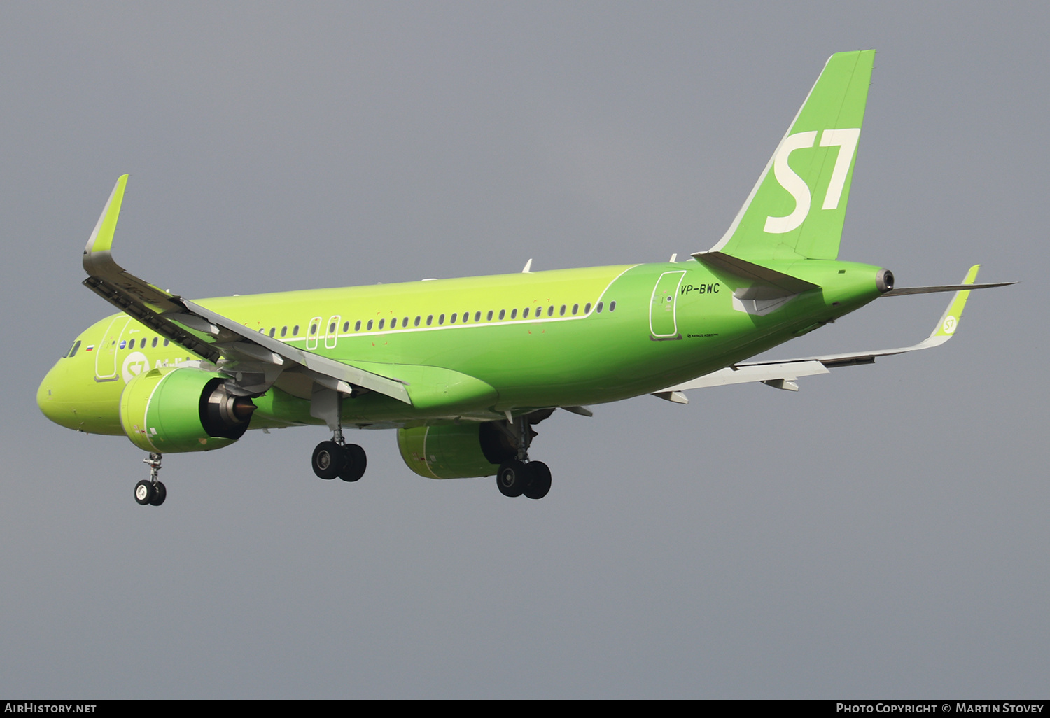Aircraft Photo of VP-BWC | Airbus A320-271N | S7 Airlines | AirHistory.net #390022