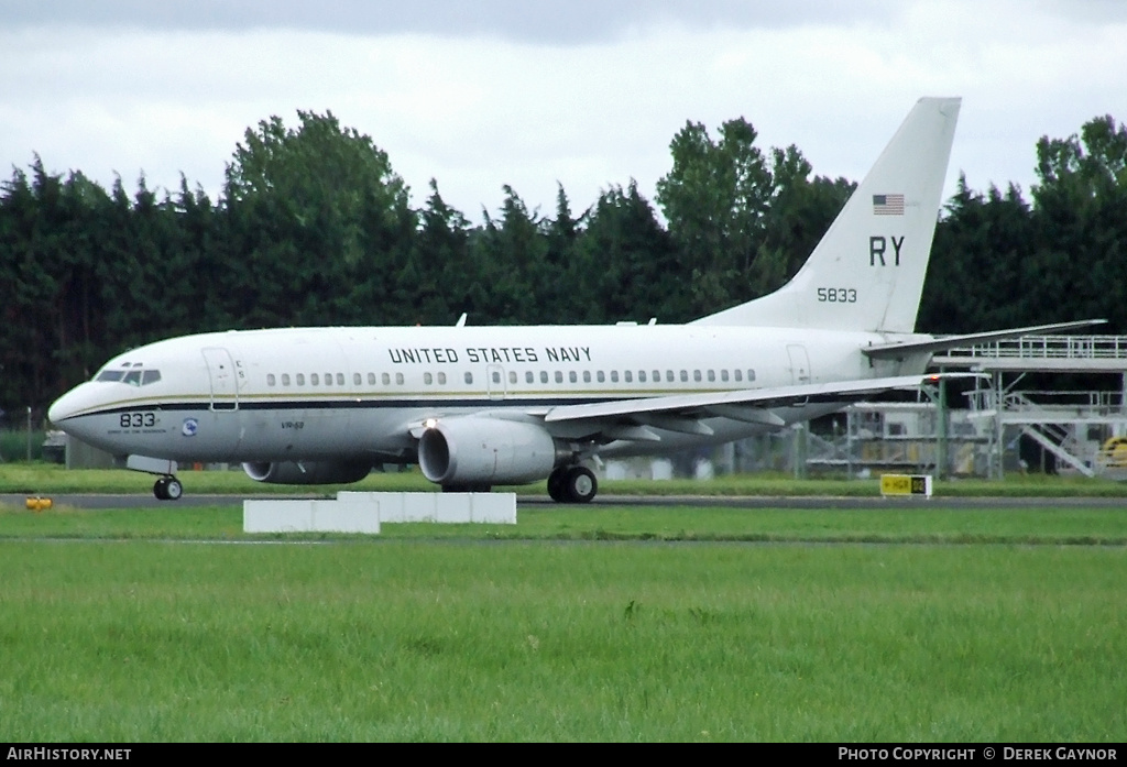 Aircraft Photo of 165833 / 5833 | Boeing C-40A Clipper | USA - Navy | AirHistory.net #390057
