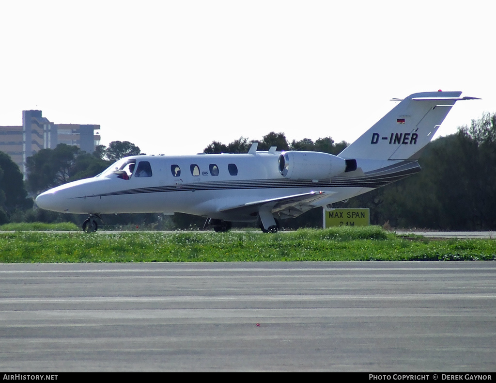 Aircraft Photo of D-INER | Cessna 525 CitationJet CJ1 | AirHistory.net #390058