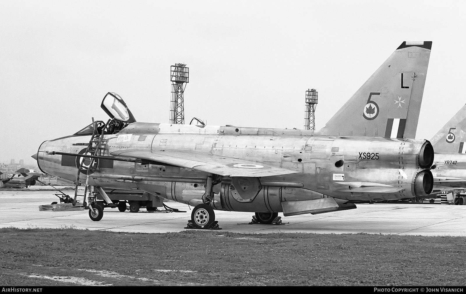 Aircraft Photo of XS925 | English Electric Lightning F6 | UK - Air Force | AirHistory.net #390088